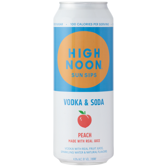 High Noon Peach Hard Seltzer