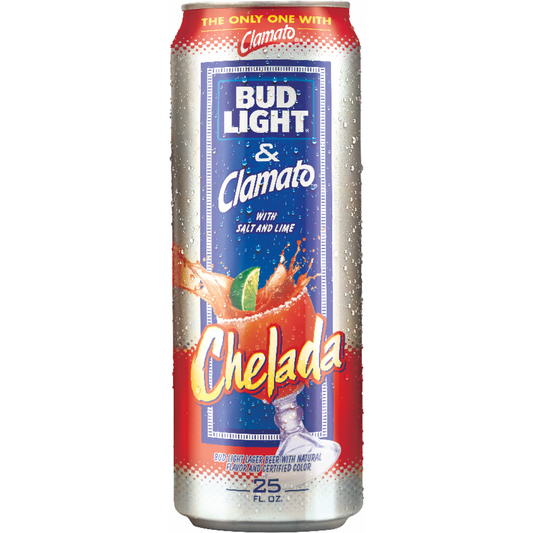 Bud Light Original Chelada Clamato Light Lager Can Bottle