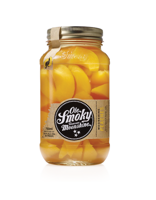 Ole Smoky Peaches Moonshine Jar