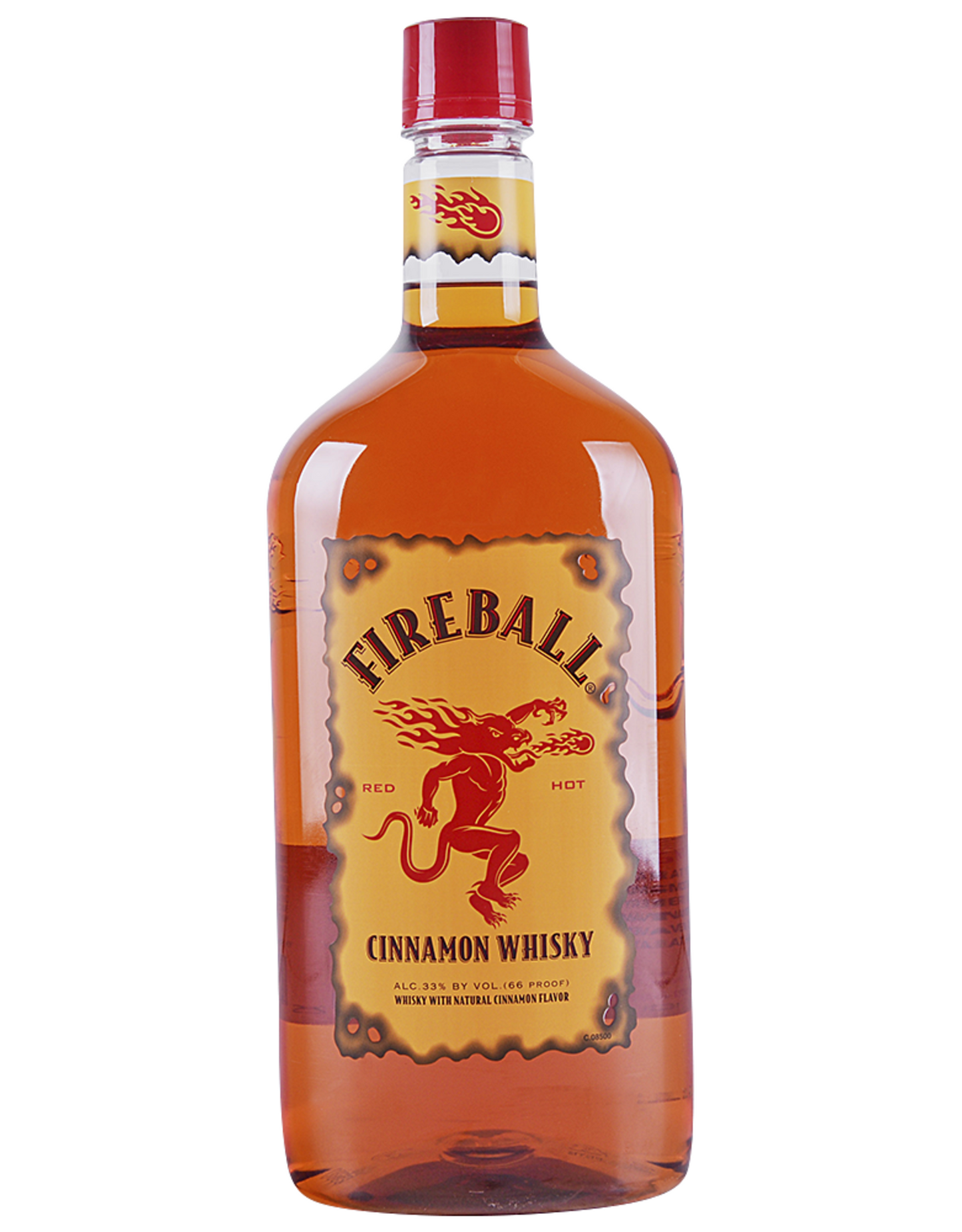 Fireball Red Hot Cinnamon Whisky Bottle