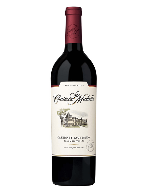 Chateau Ste. Michelle Cabernet Sauvignon Bottle Columbia Valley