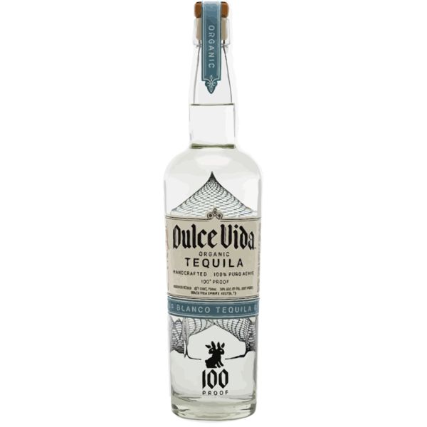 Dulce Vida Organic Handcrafted Blanco Tequila Bottle