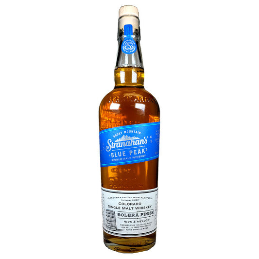 Stranahan's Blue Peak Single Malt Whiskey Colorado Bottle