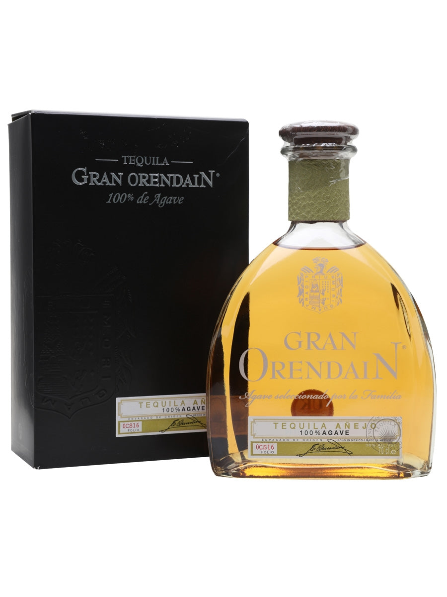 Gran Orendain Anejo Tequila Bottle