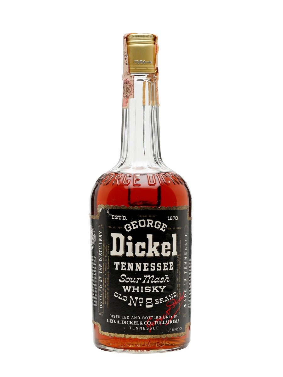 George Dickel Classic Recipe 80 Proof Sour Mash Tennessee Whisky Bottle