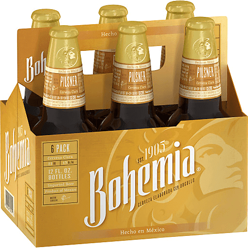 Bohemia Mexican Lager Beer Bottles