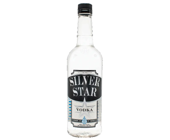 Silver Star Vodka Bottle