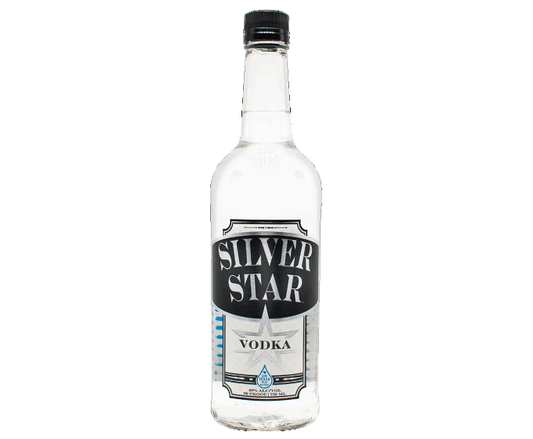 Silver Star Vodka Bottle