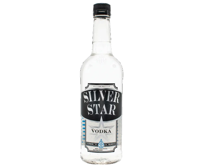 Silver Star 80 Proof Vodka Bottle