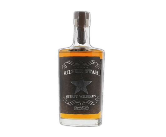 Silver Star Bourbon Whiskey Bottle