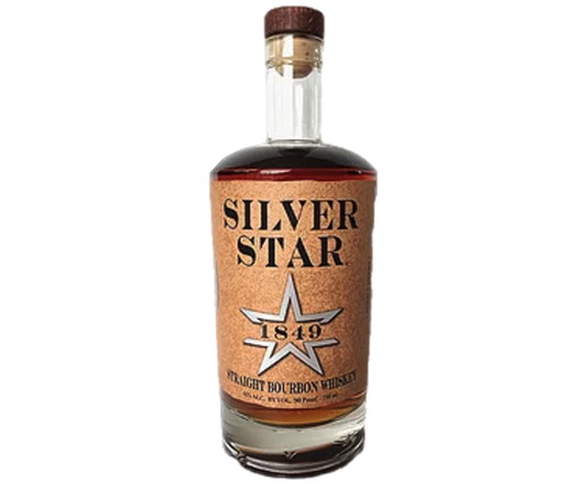 Silver Star Bourbon Bottle