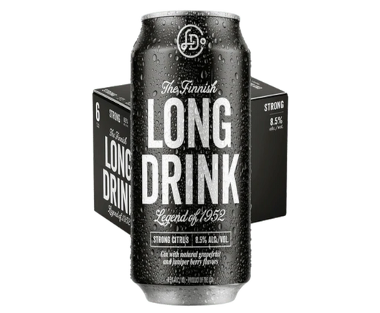 The Finnish Long Drink Citrus Soda Strong Hard Seltzer Cans