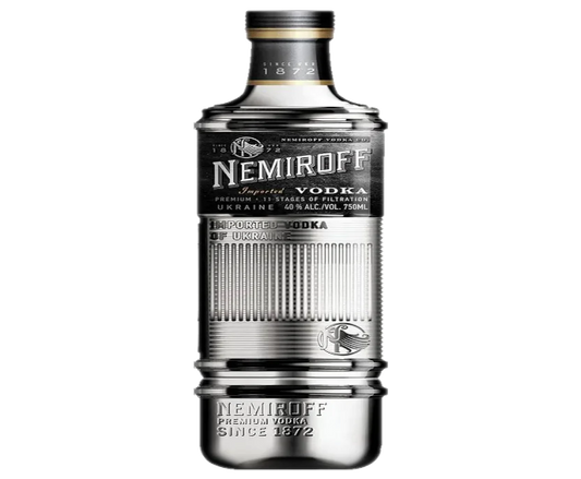 Nemiroff Vodka Co. 1872 Ukraine Imported Vodka Bottle