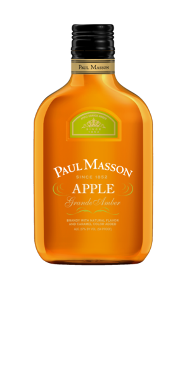 Paul Masson Apple Brandy Bottle