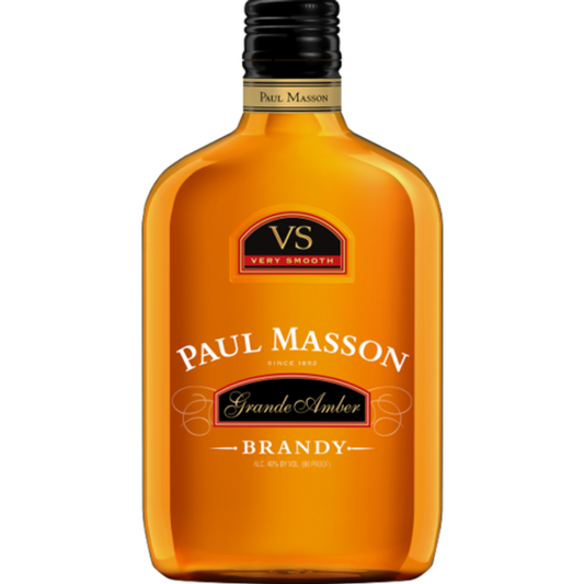 Paul Masson Red Berry Brandy Bottle