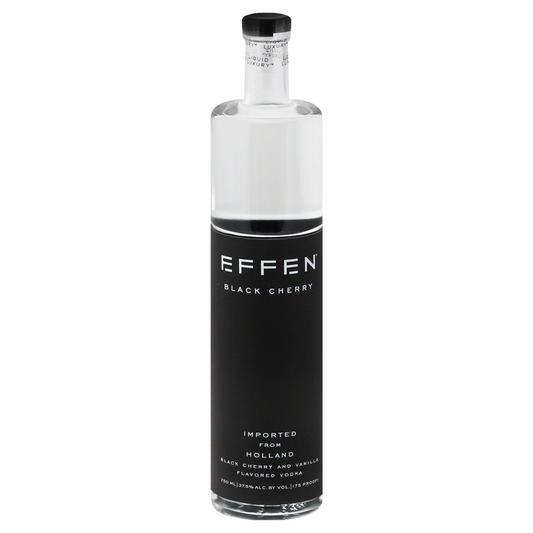 Effen Black Cherry Vodka Bottle