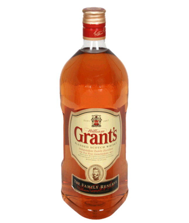 Grant's 80 Proof Triple Wood Whisky Bottle