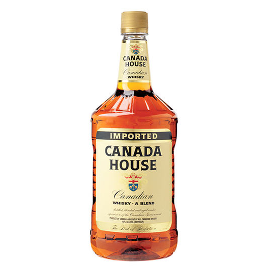 Canada House Canadian Whisky Bottle