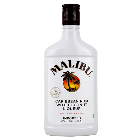 Malibu Original Caribbean Rum with Coconut Flavored Liqueur Bottle