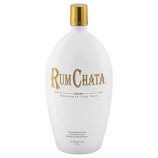 Rum Chata Caribbean Rum Liqueur Bottle