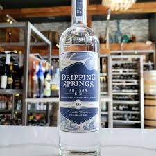 Dripping Springs Artisan Gin Bottle