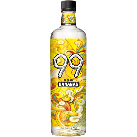 99 Brand Banana 99 Proof Liqueur Bottle