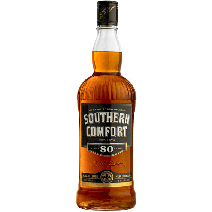 Southern Comfort 80 Proof Black Whiskey Bottle