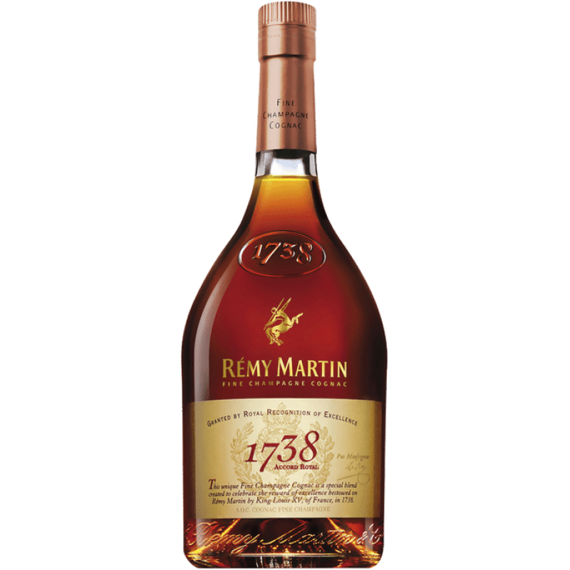 Remy Martin 1738 Accord Royal Cognac Bottle