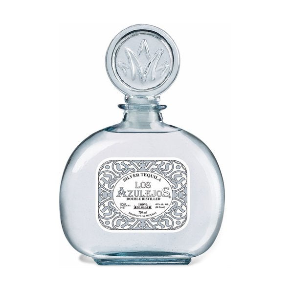 Azulejos Blanco Tequila Bottle