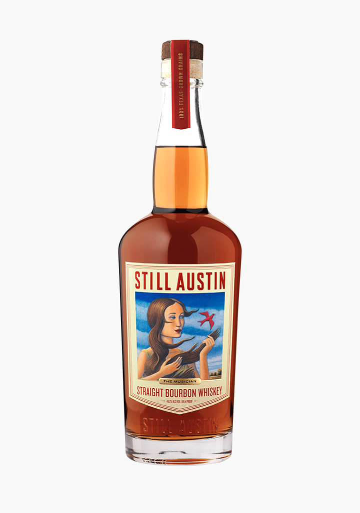 Still Austin Musician Straight Bourbon Whiskey Bottle