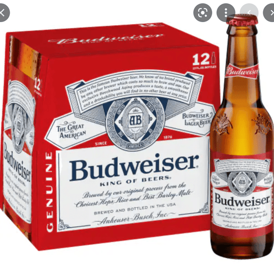 Budweiser Lager Bottles