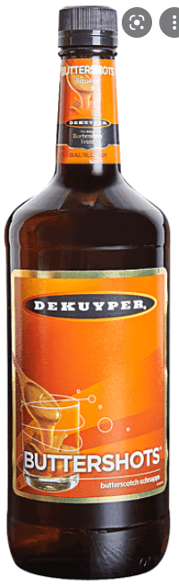 De Kuyper Buttershots Butterscotch Schnapps Bottle