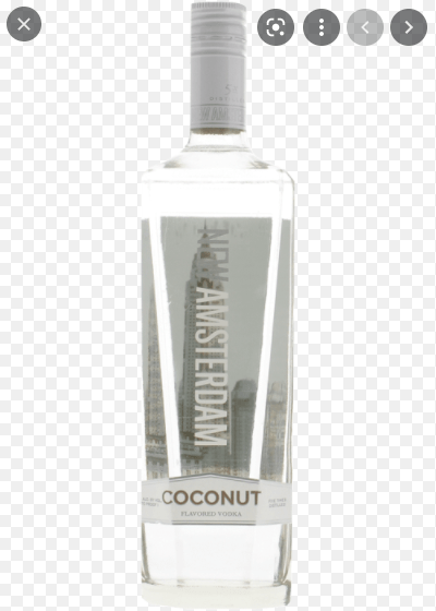 New Amsterdam Coconut Vodka Bottle