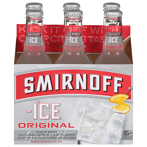 Smirnoff Ice Original Crisp Citrus Premium Malt Beverage Bottles