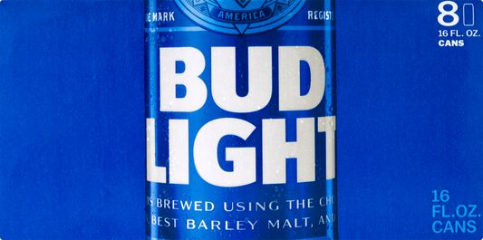 Bud Light Lager Can