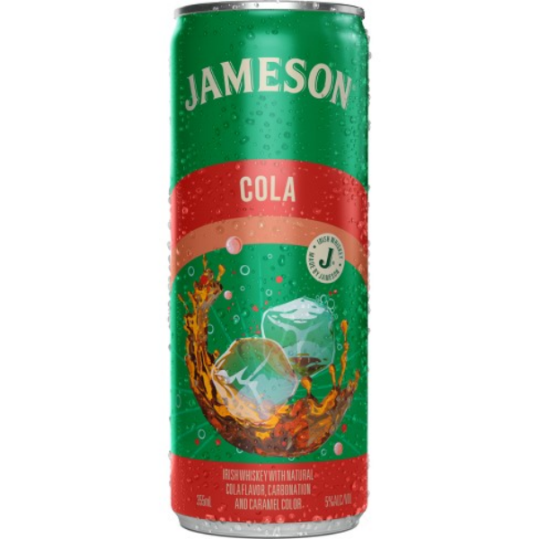 Jameson Cola Irish Whiskey Cans