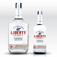 Liberty County Vodka Bottle