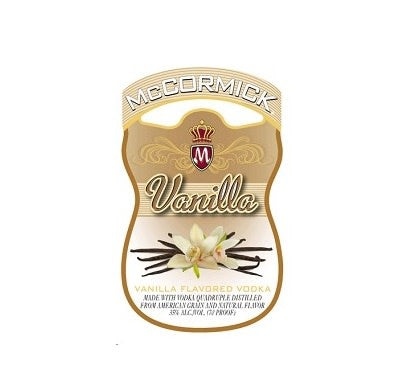 Mccormick Vanilla Vodka Bottle