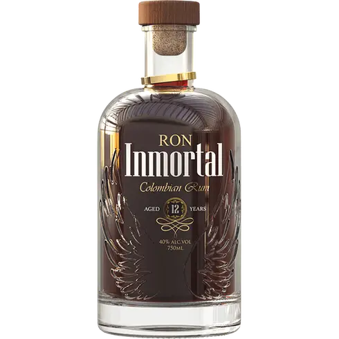 Ron Immortal 12 Year Rum Bottle