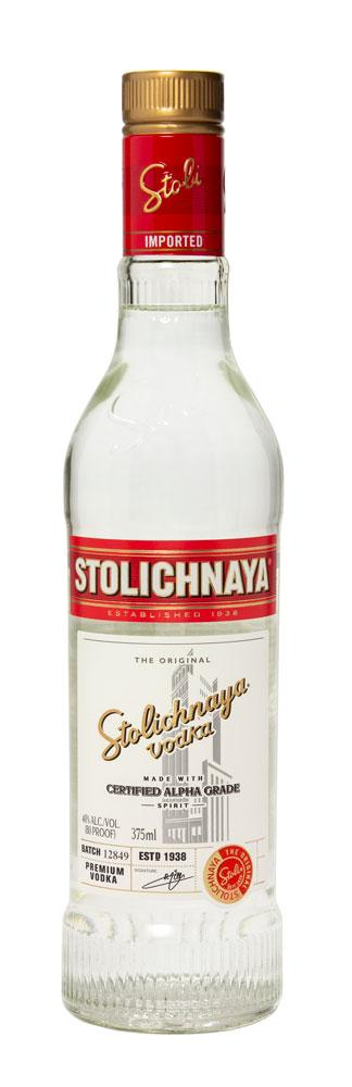 Stolichnaya 80 Proof The Original Vodka Bottle