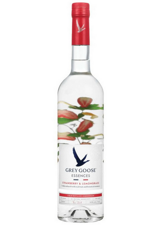 Grey Goose Strawberry & Lemongrass Vodka Bottle