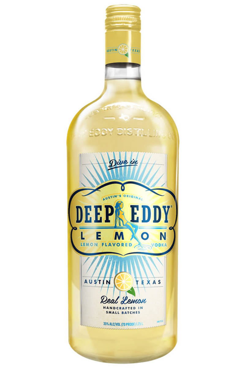 Deep Eddy Lemon Vodka Bottle