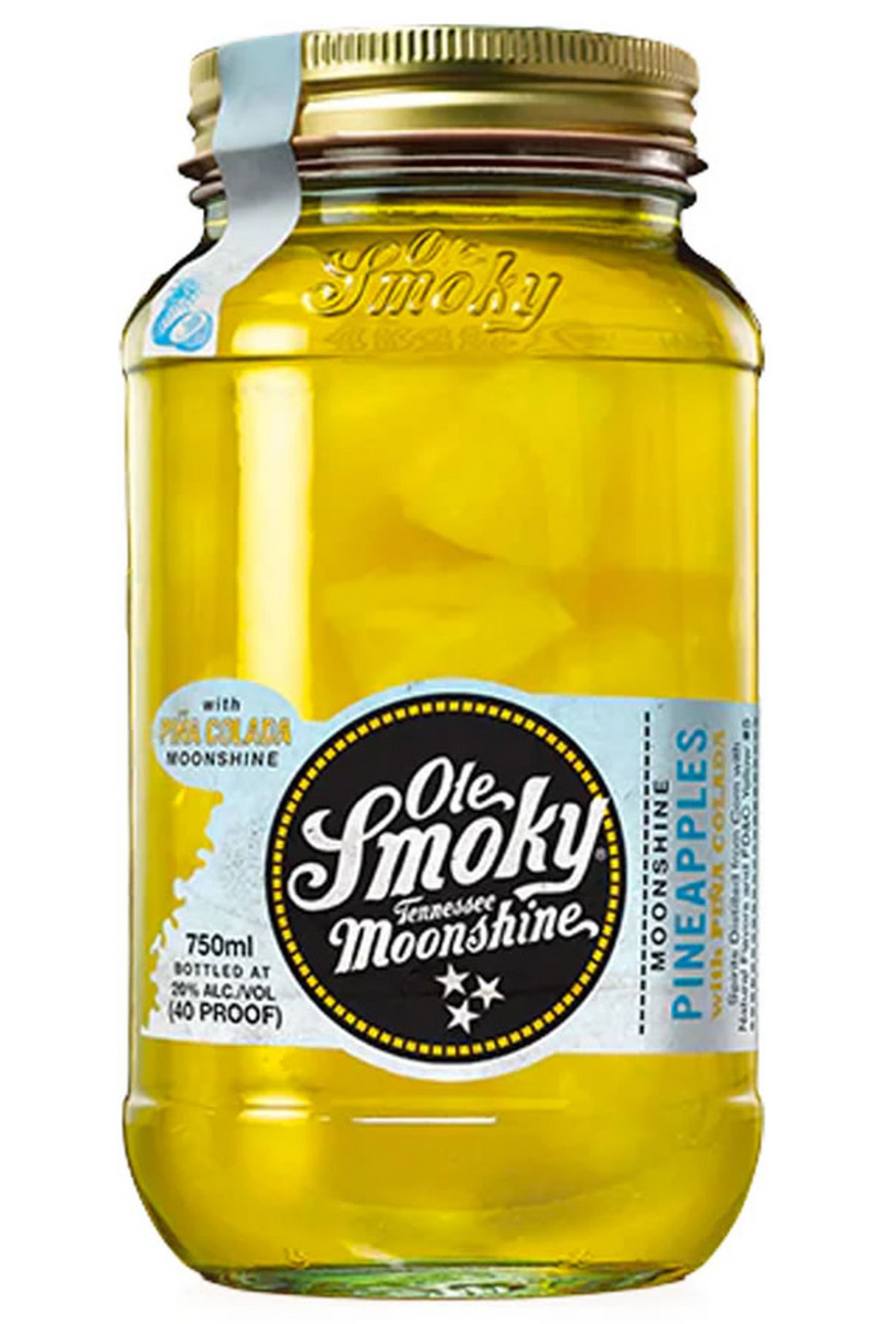 Ole Smoky Pina Colada Moonshine Pineapples