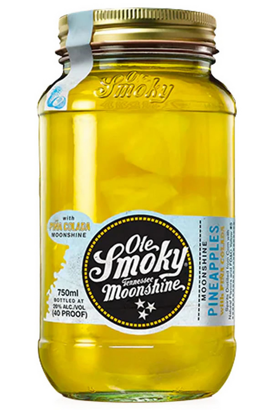 Ole Smoky Pina Colada Moonshine Pineapples