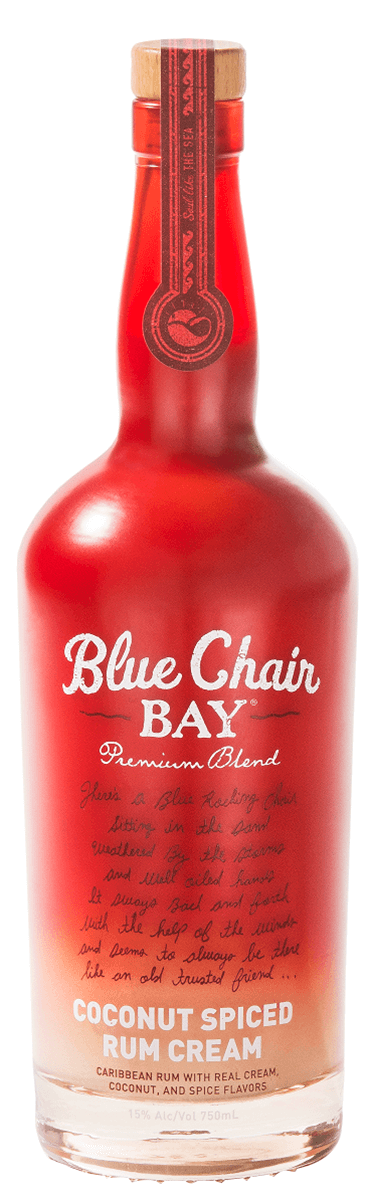 Blue Chair Bay Premium Blend Coconut Spiced Rum Cream Bottle