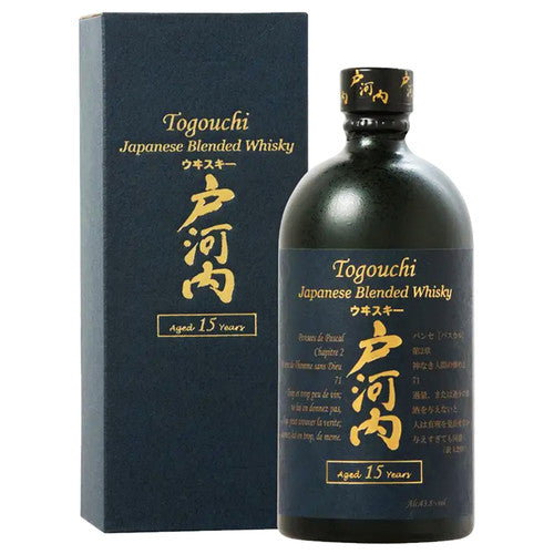 Togouchi 15 Year Japanese Whiskey