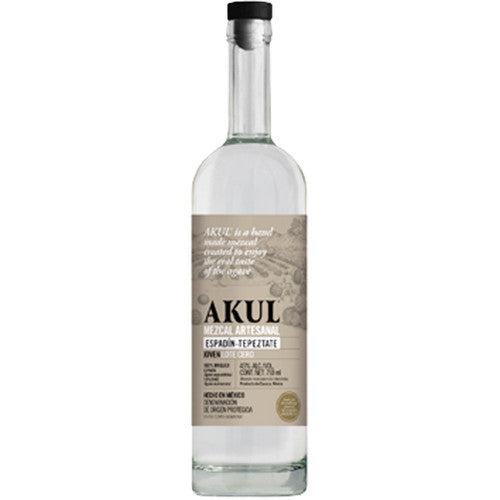 Akul Espadin Tepeztate Mezcal Bottle