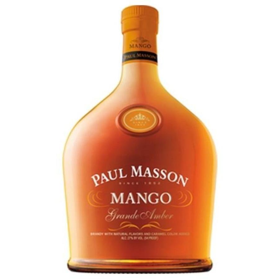 Paul Masson Mango Grande Amber Brandy Bottle