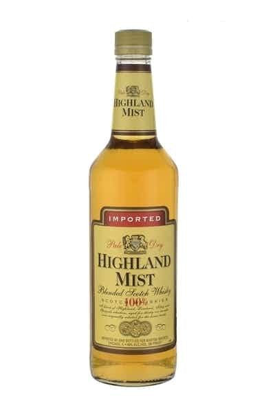 Highland Mist 80 Proof Blended Scotch Whisky Bottle