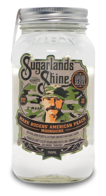 Sugarland Distilling Co. Peach Mark Rogers Moonshine